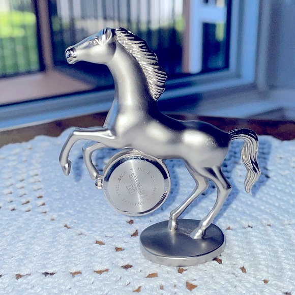 Vintage Daniel David Horse Mini Clock - Picture 3 of 5